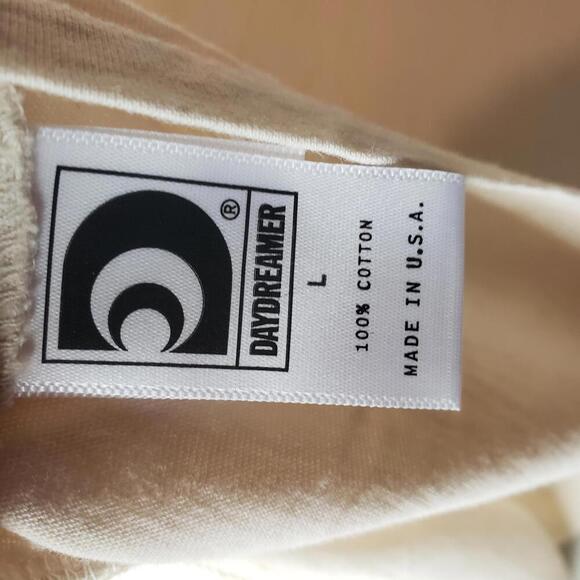 NWT Daydreamer Sz L Elvis Sun Records Dirty White Oversized T-Shirt( - Picture 5 of 5